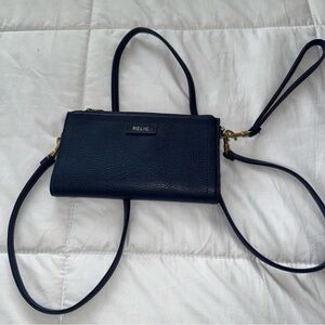 Relic Crossbody, or clutch blue